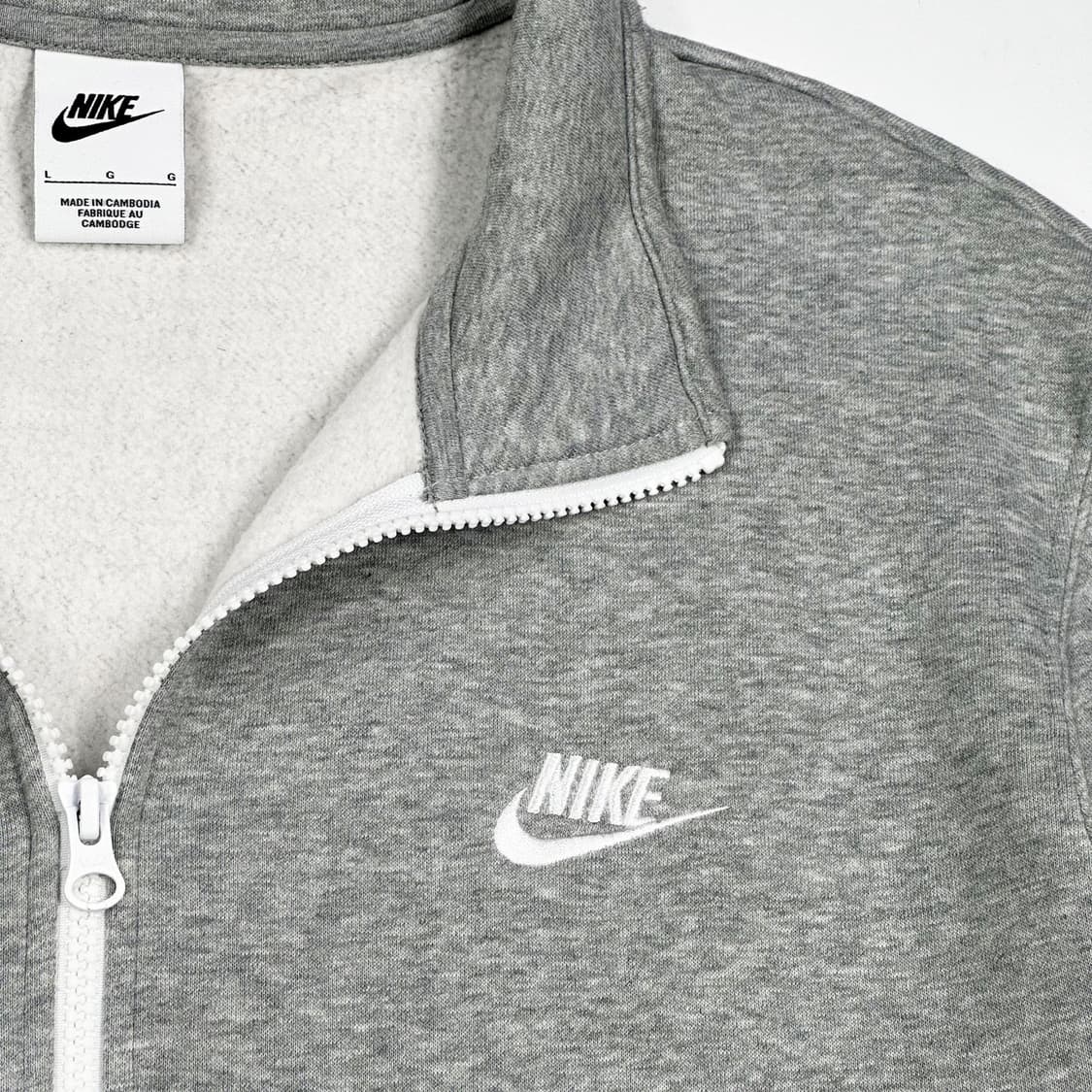 나이키 퓨추라 그레이 반집업 맨투맨 (L) 상품이미지3