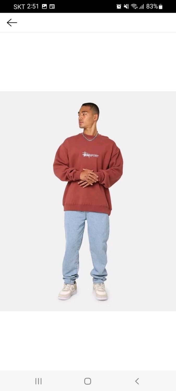 스투시 맨투맨 긴팔 티셔츠( XL사이즈 ) 상품이미지6