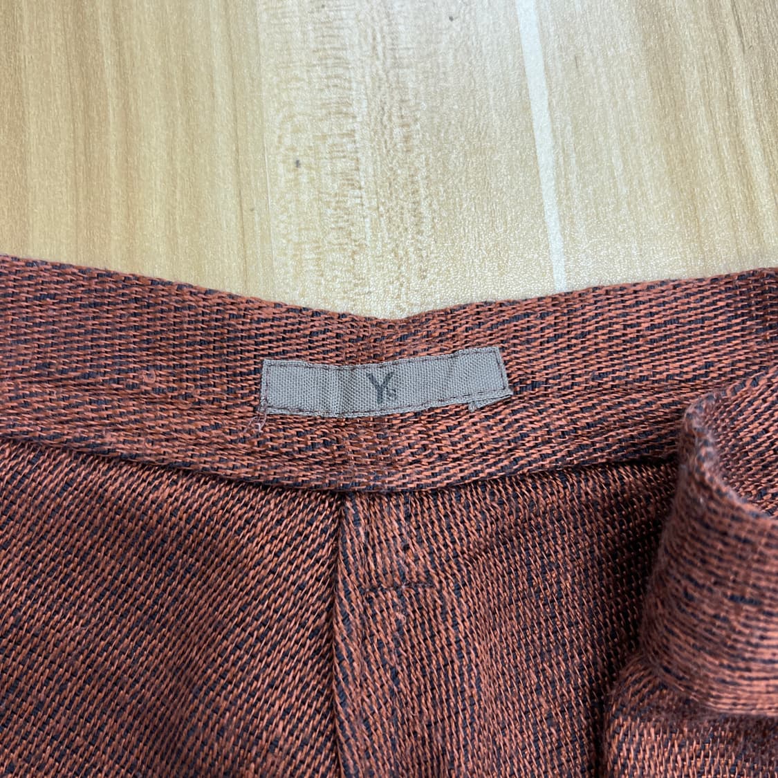 90's Y's 요지야마모토 린넨 롱 스커트  상품이미지3