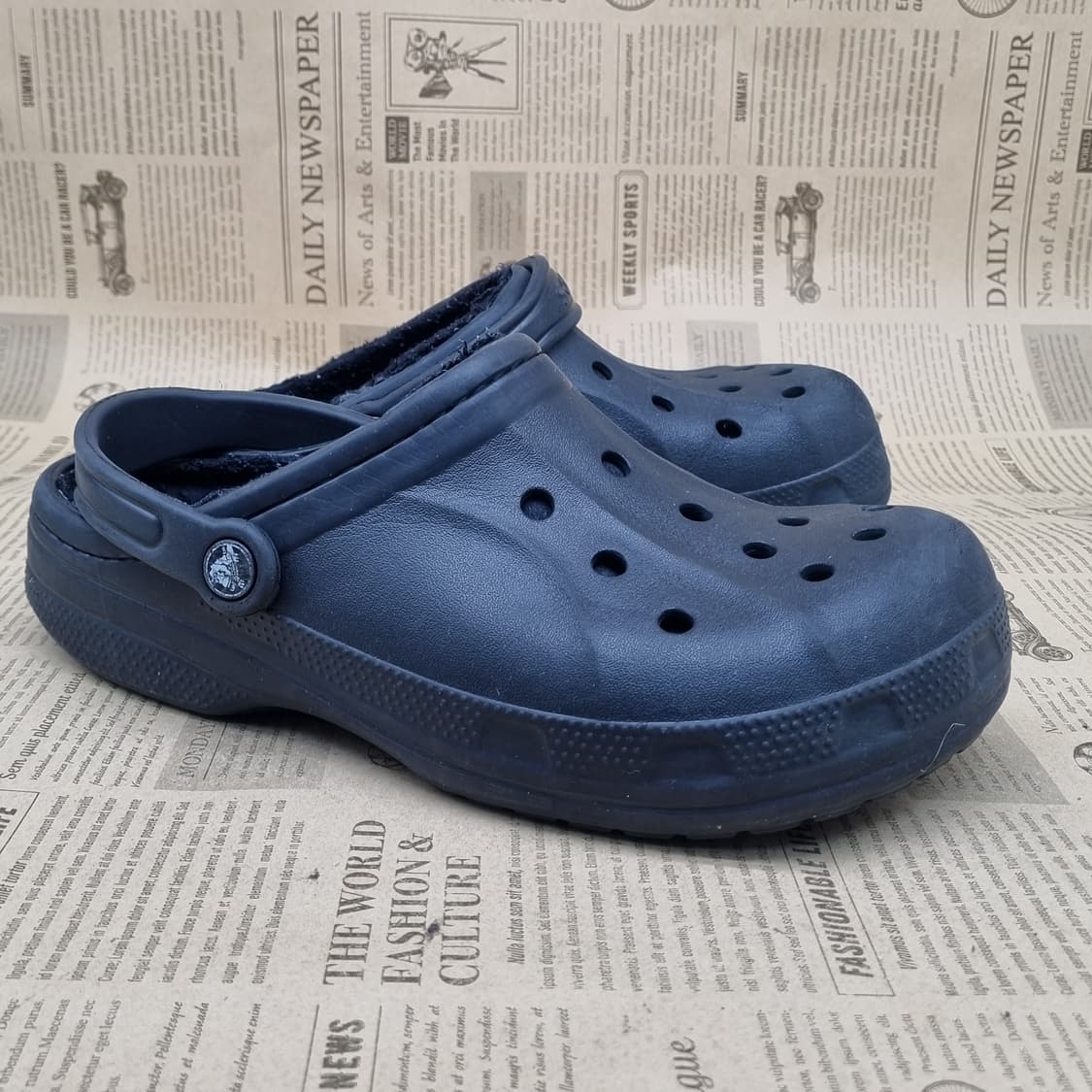 크록스 털 슬리퍼M8 260 상품이미지1