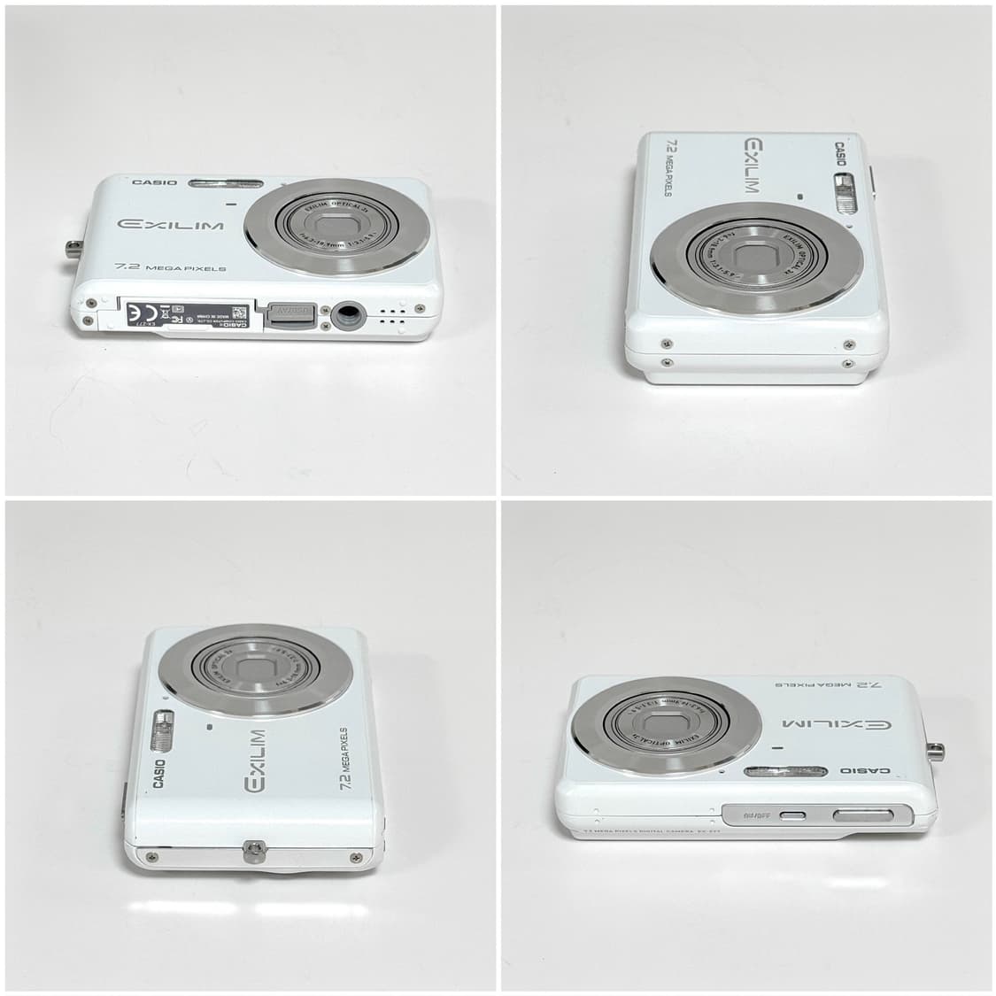 카시오 엑슬림 Z77 화이트 빈티지디카 상품이미지4