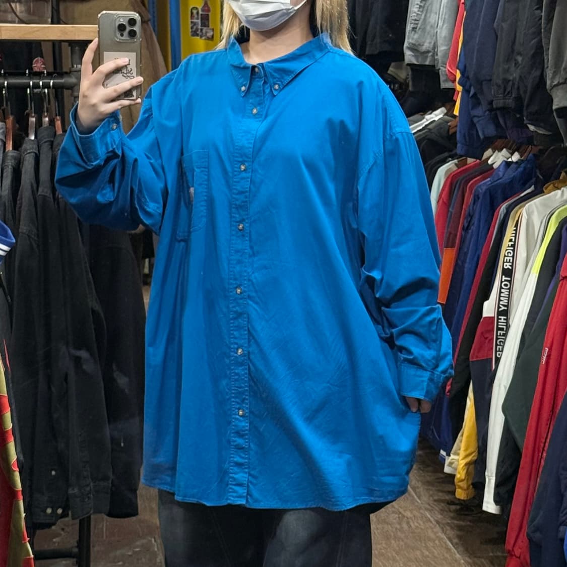 [HI] 칼하트 긴팔 셔츠 블루 상품이미지4