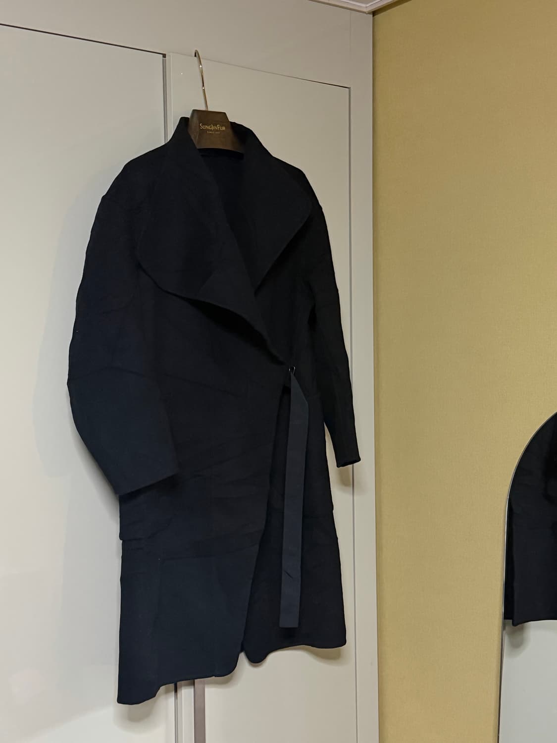 유니클로+J 질샌더 카라리스 코트 네이비 상품이미지1