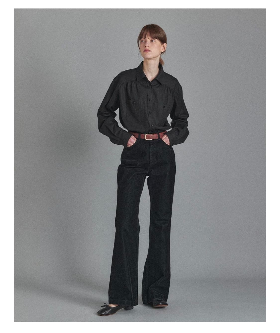 니하운 부츠컷팬츠 상품이미지1