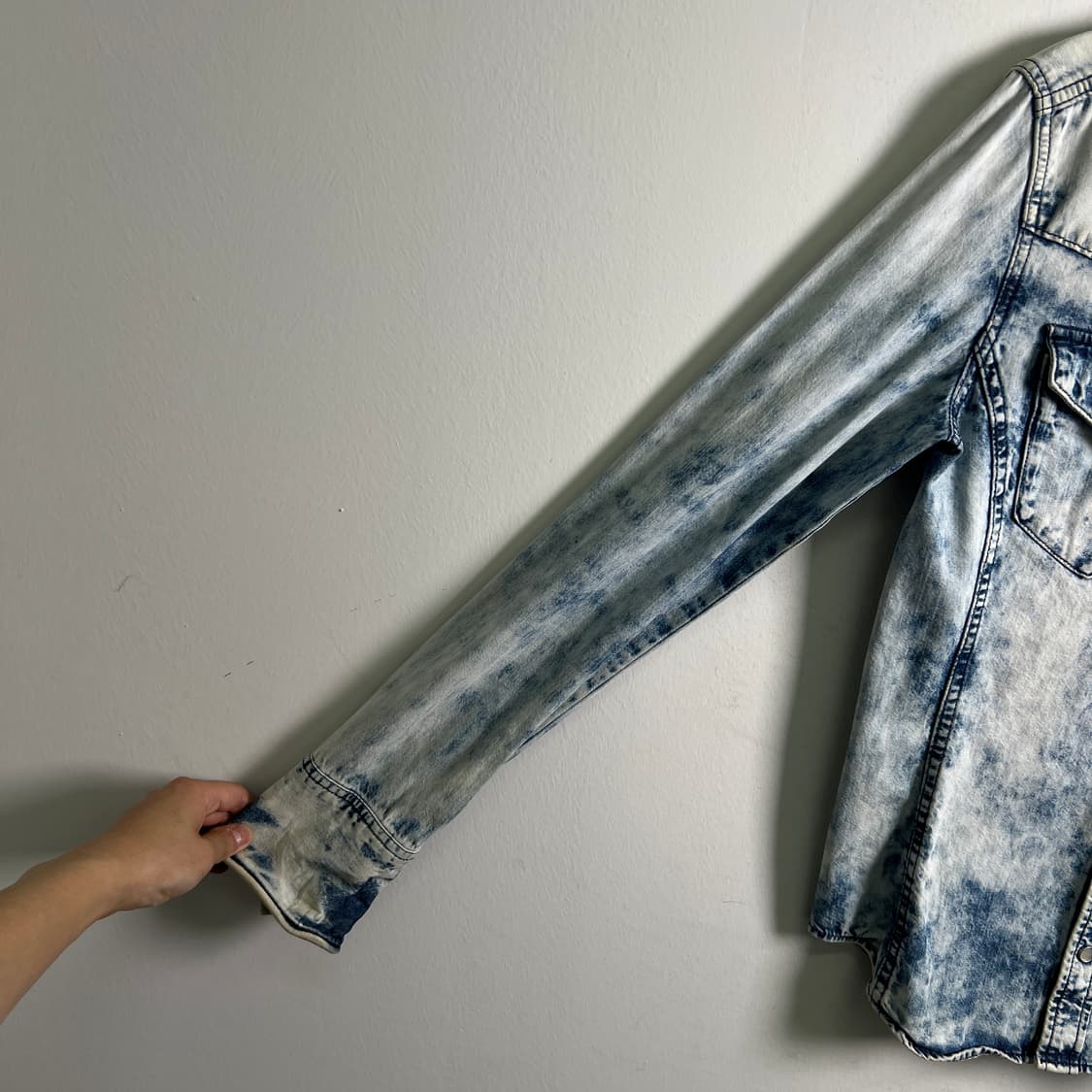 buffalo bobs 버팔로 밥스 케미컬 워싱 웨스턴 데님 셔츠  상품이미지7