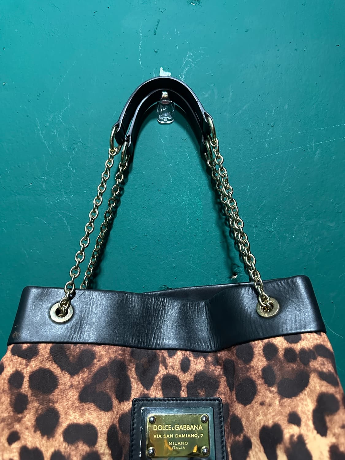 돌체앤가바나 레오파드 체인 숄더백 상품이미지3