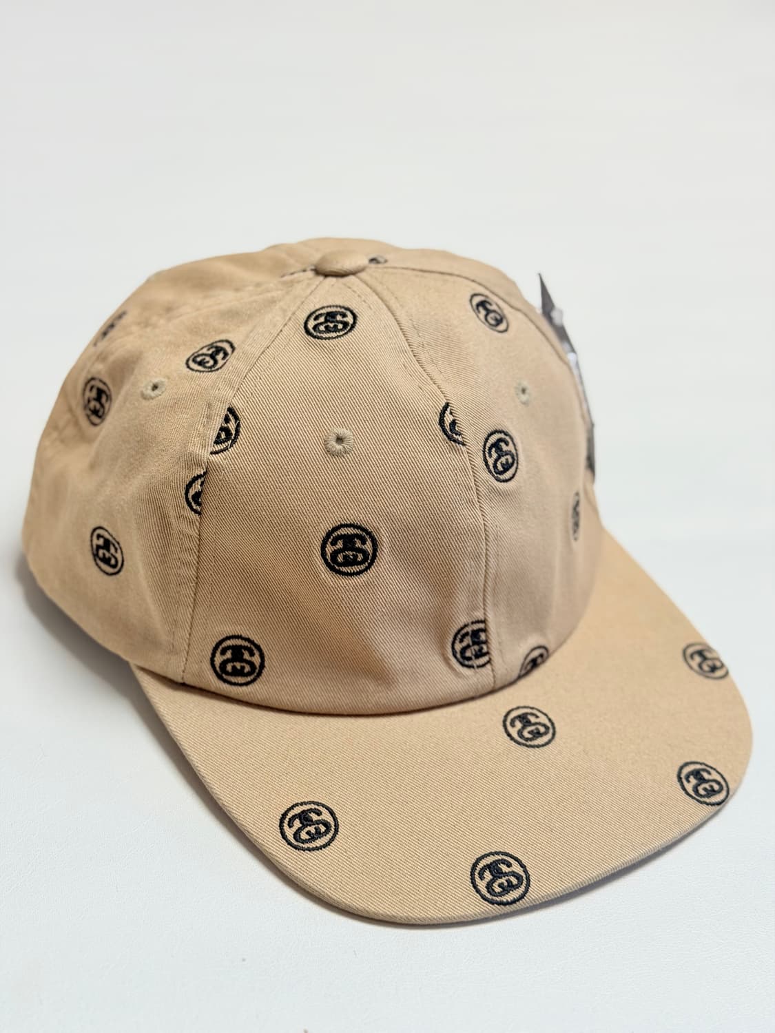 택달린 새상품) 스투시 SS 링크 엠브로이더드 볼캡 상품이미지5