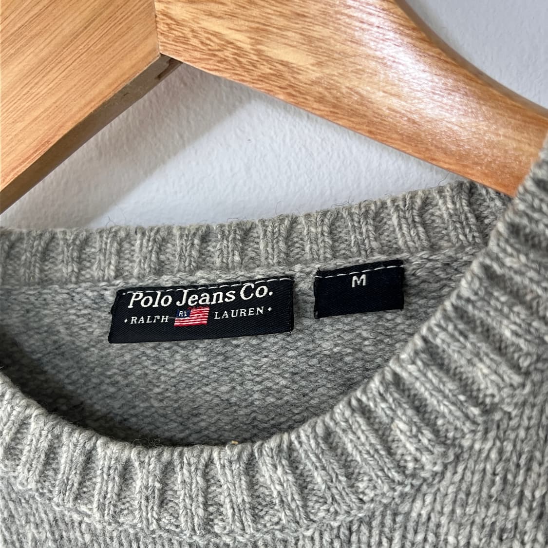 [M] 90s 폴로진스 성조기니트 상품이미지7