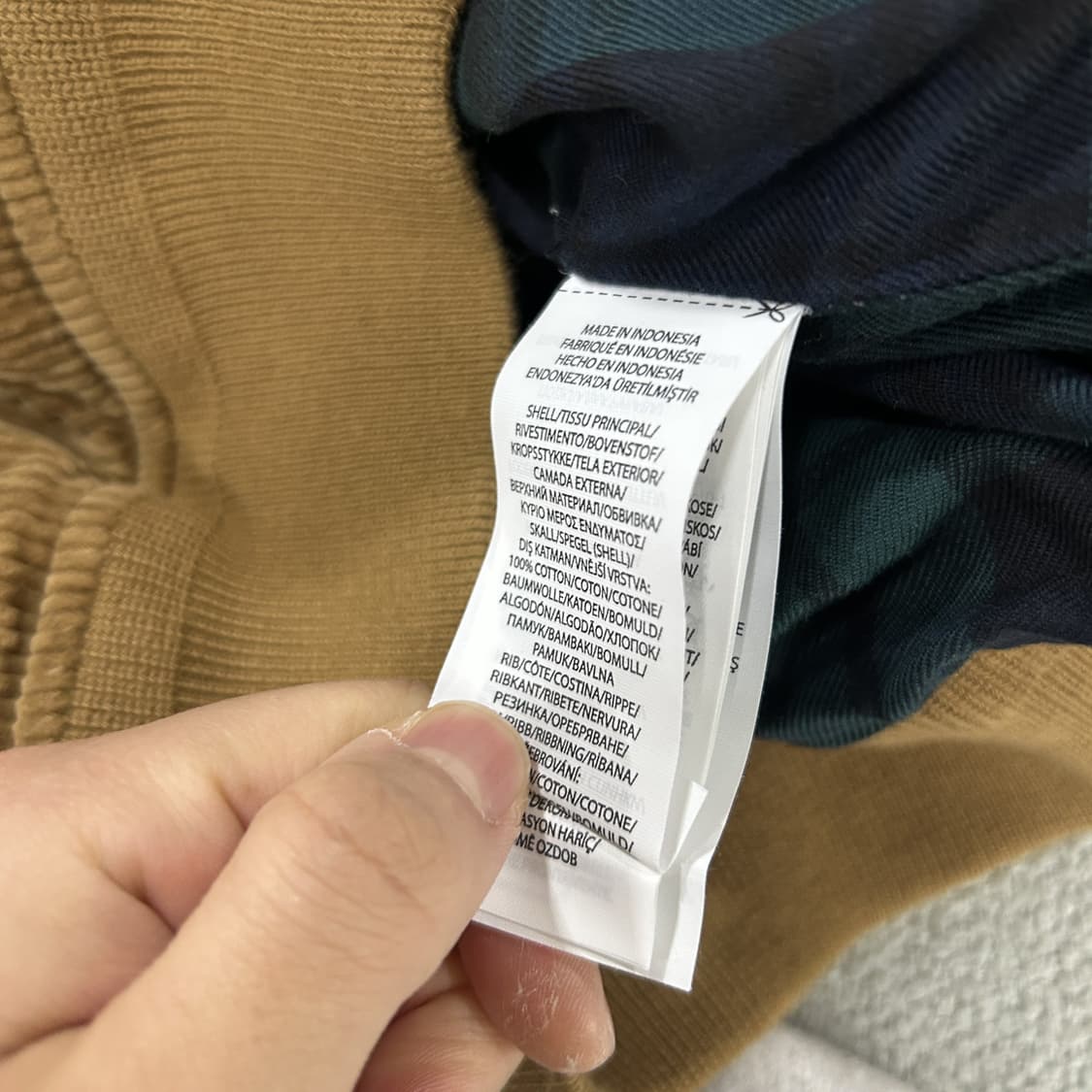 폴로 랄프로렌 바라쿠다 코듀로이 자켓 브라운 m 상품이미지5