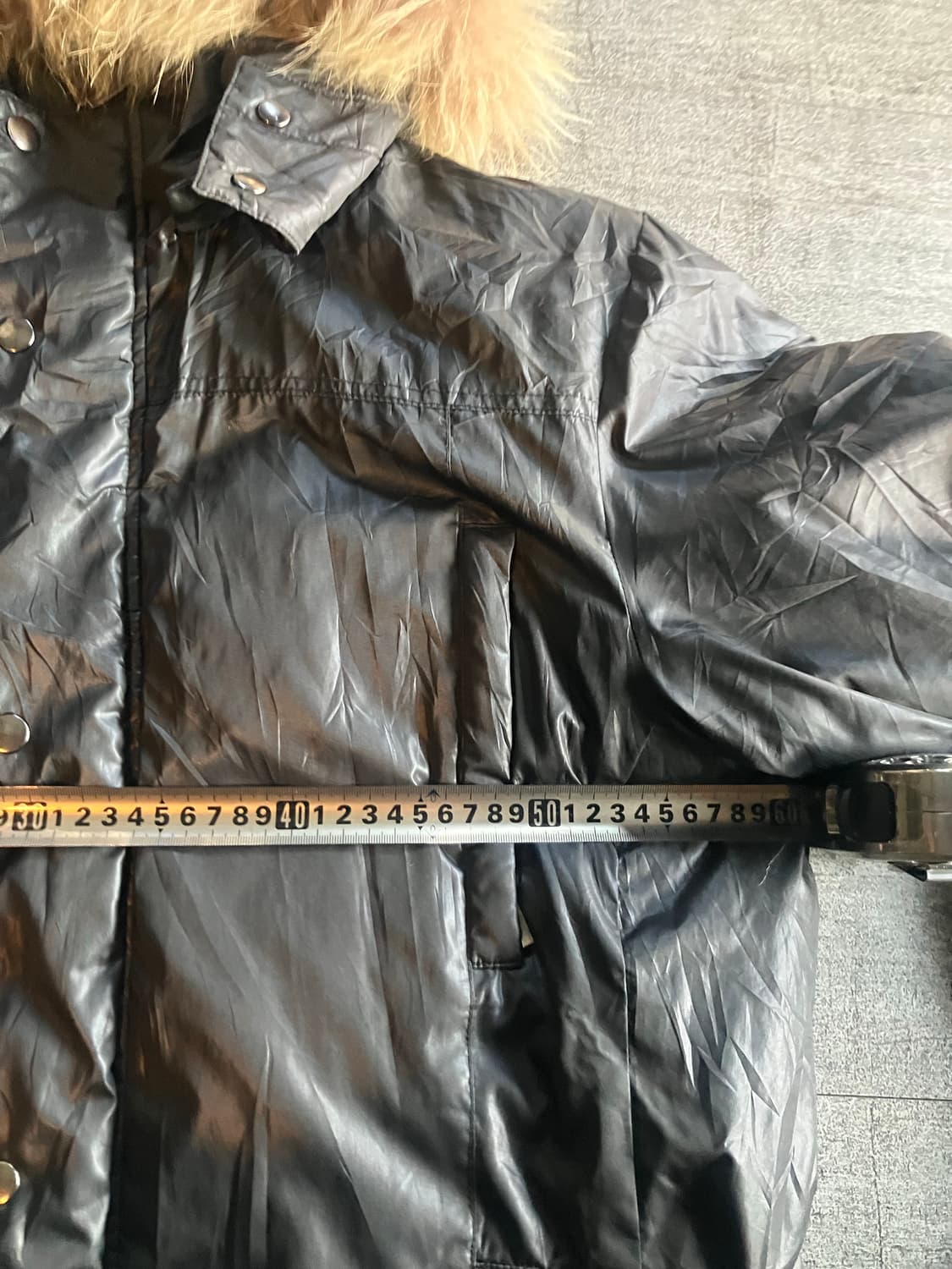 일본빈티지 Vmen 핀터깔y2k 보헤미안웨스턴 울프죠 레더패딩자켓 상품이미지2