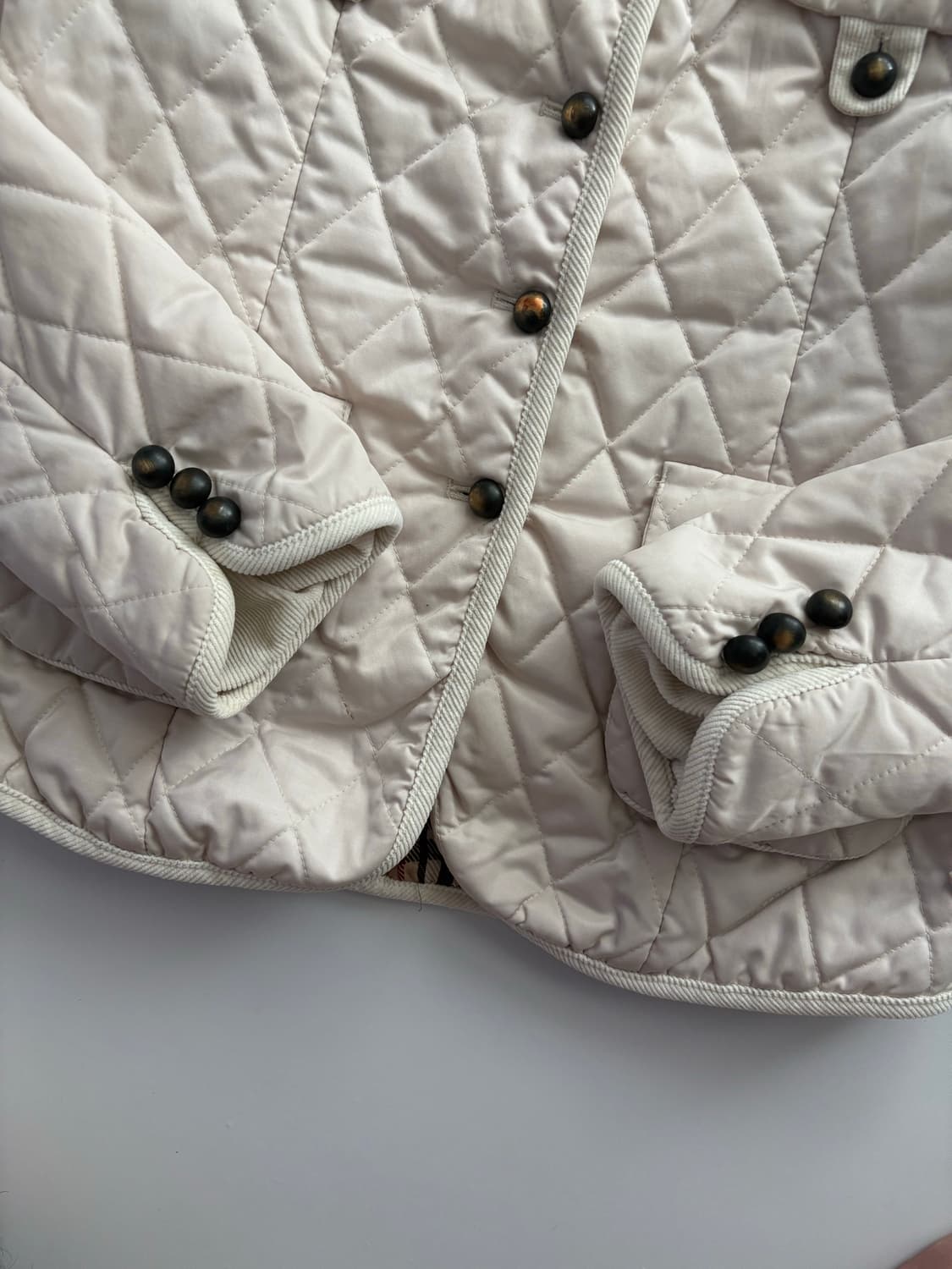 CLAN by MILAN 코듀로이 퀼팅 자켓 상품이미지5