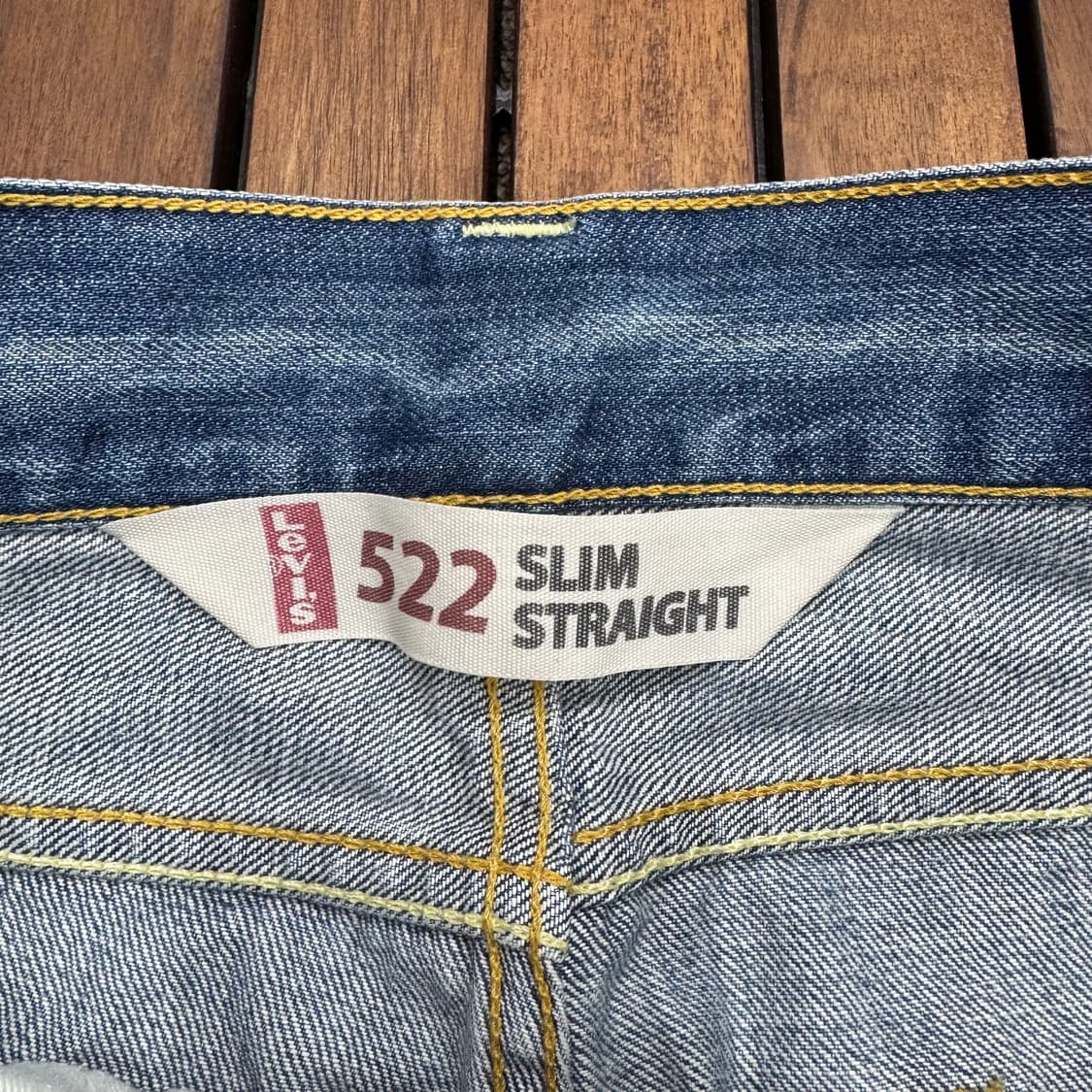 리바이스 522 슬림 스트레이트 진 (32)  상품이미지5