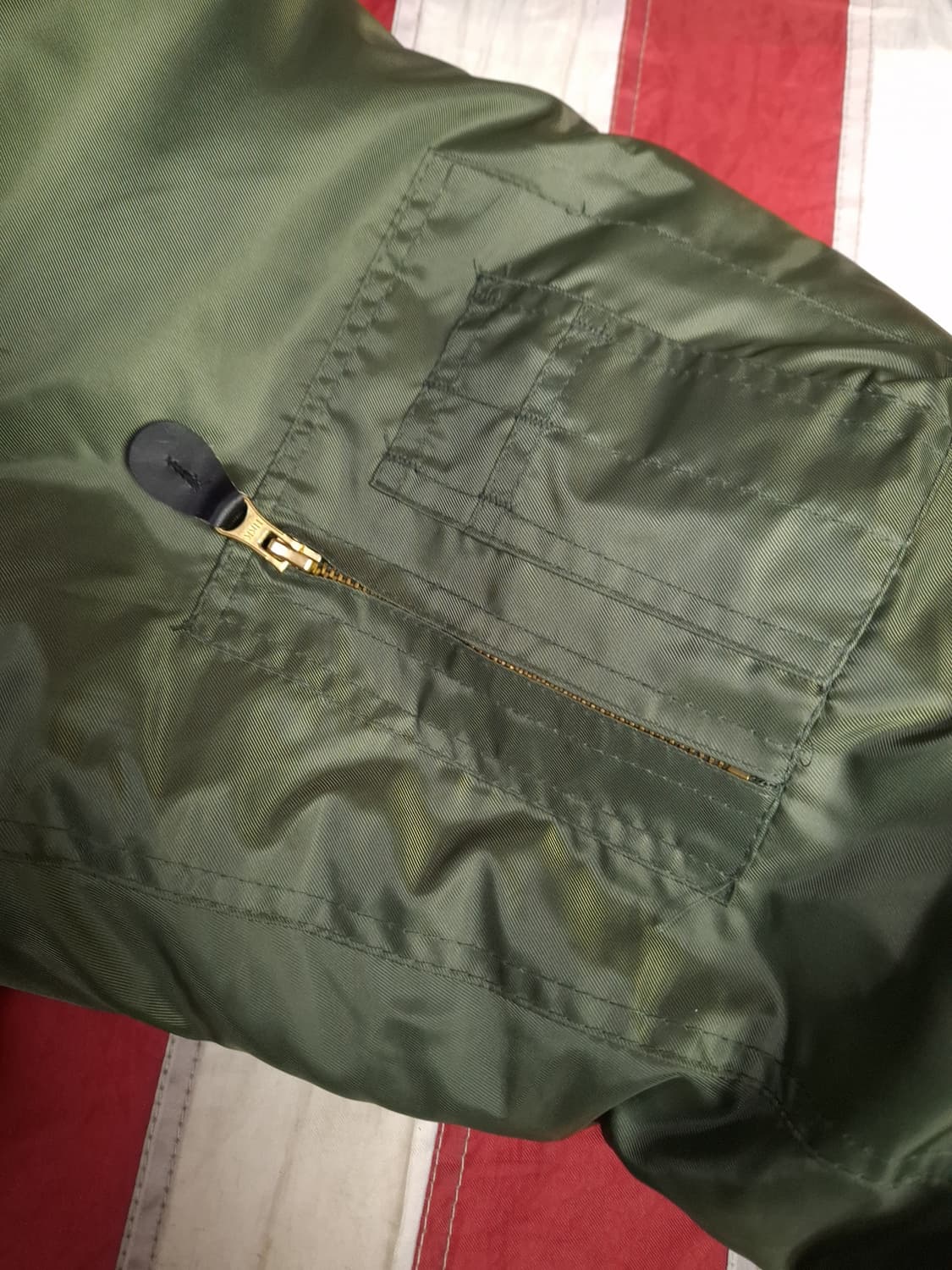 새제품 오리지날 로스코 미공군 민수용CWU-45/P 항공자켓 상품이미지5