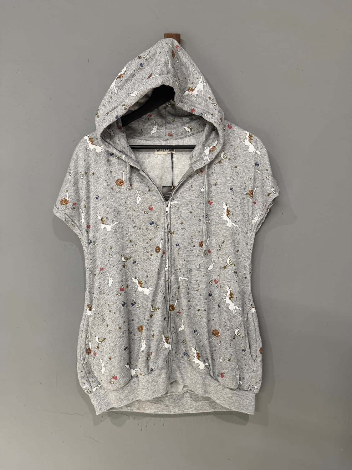 scolar unique printing hood zip-up 상품이미지6