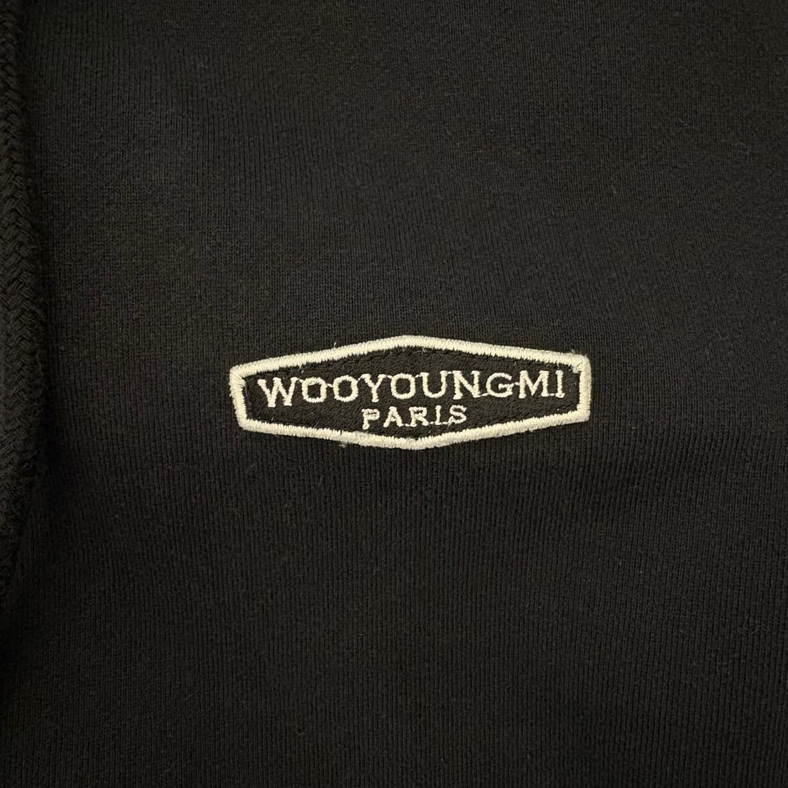 우영미 백로고 후드티 상품이미지4