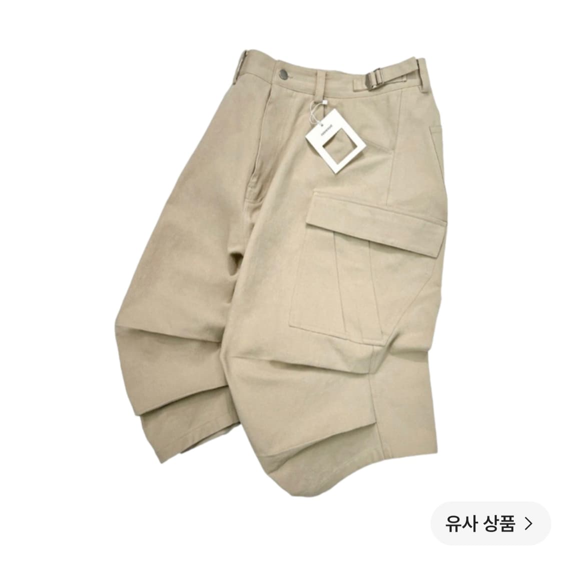 [1]논노드 사이드 카고 쇼츠 베이지 상품이미지1