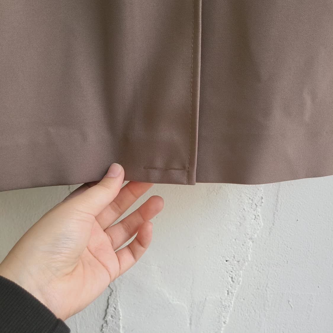 쉬즈미스 밀키브라운 트렌치코트 상품이미지8