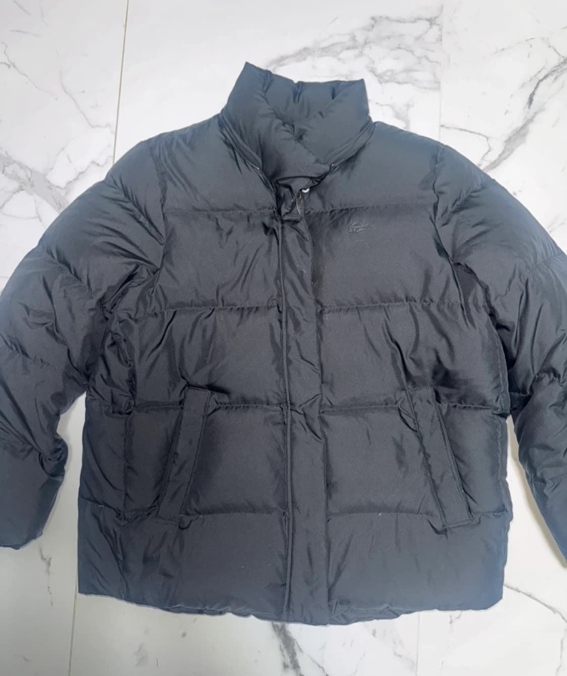 라코스테 블랙 패딩 S-M 상품이미지1