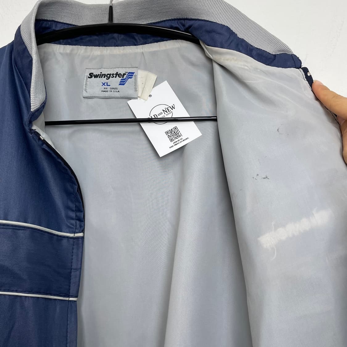 스윙스터 Swingster 모노레 로고 아메리칸 빈티지 점퍼 XL 상품이미지5