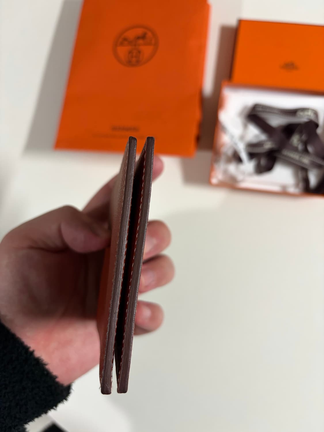 에르메스 시티즌 반지갑 골드 상품이미지5