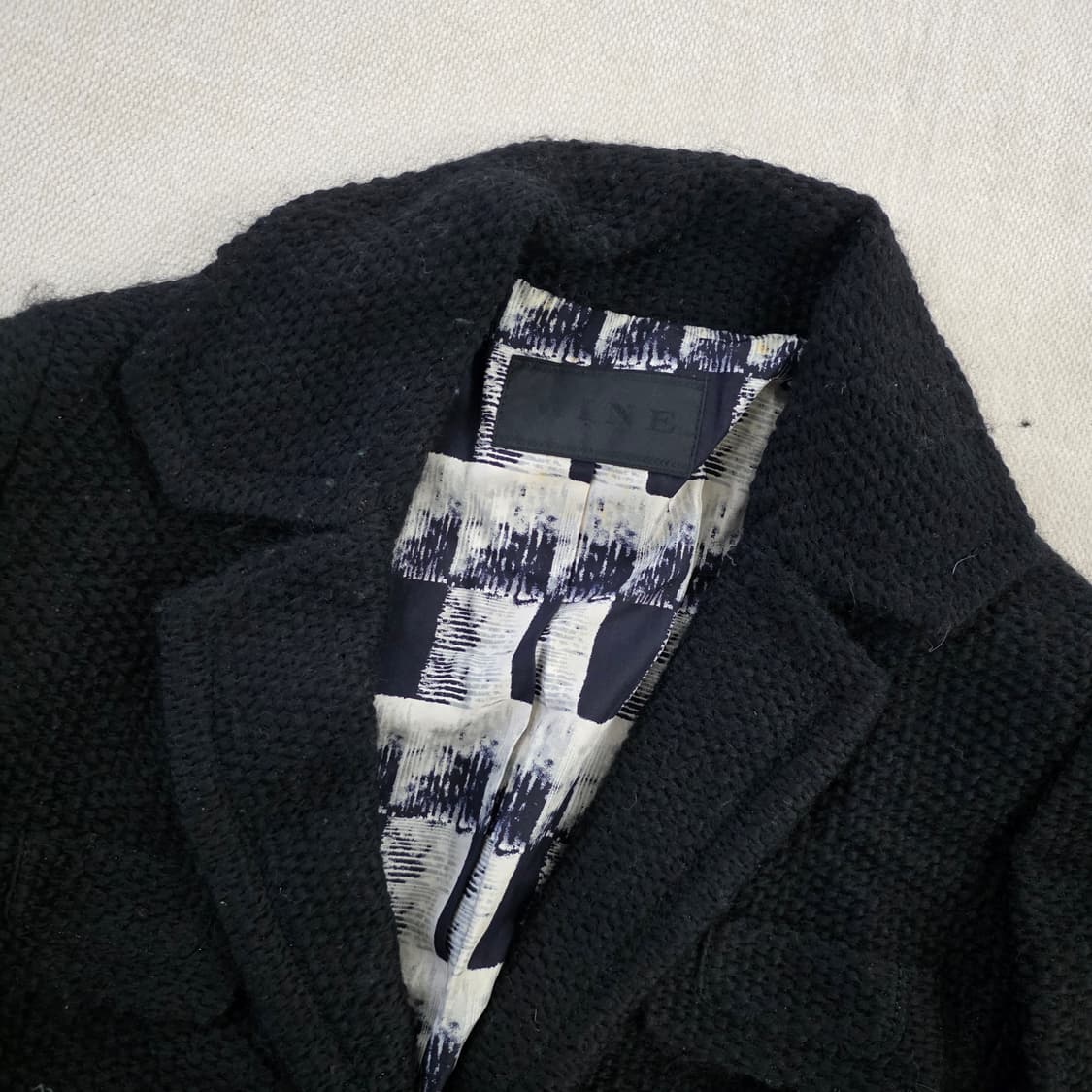 [82-94] 한섬 마인 트위드 롱코트 0129J1 상품이미지2