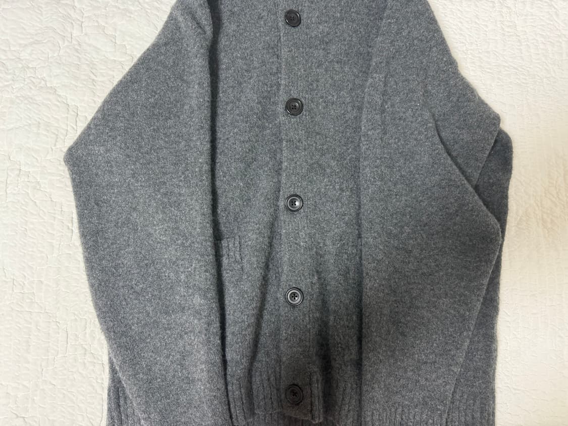 유니클로 수플레얀 스탠드 칼라 가디건 상품이미지3