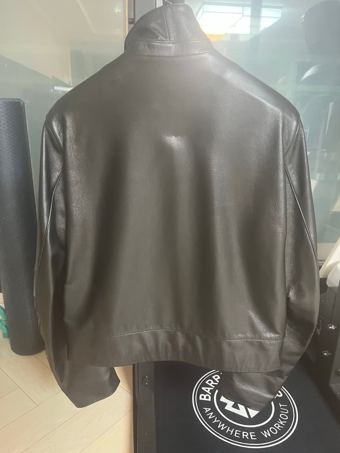 머듈 레더자켓 블랙 1사이즈 상품이미지3