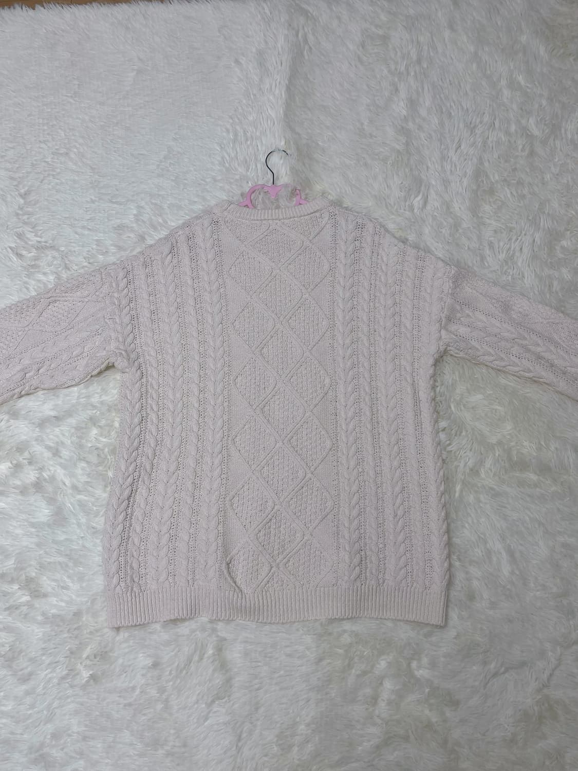 모리맛 짜임 롱니트 상품이미지2