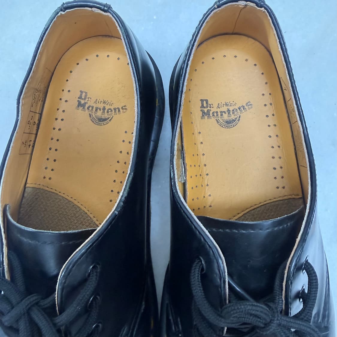 (UK7)닥터마틴 1461 3홀 스무스 블랙 상품이미지9