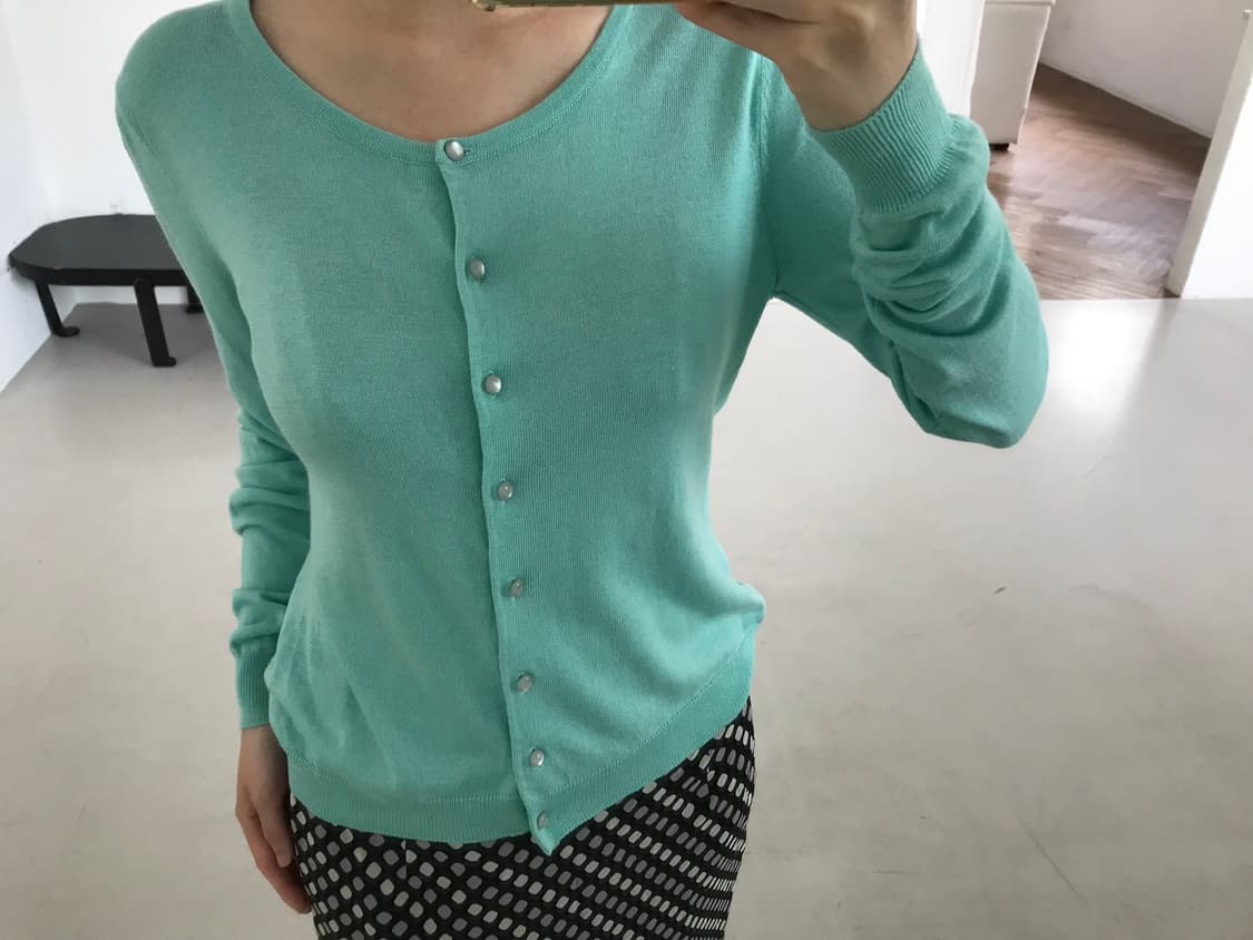vintage mint cardigan 상품이미지6