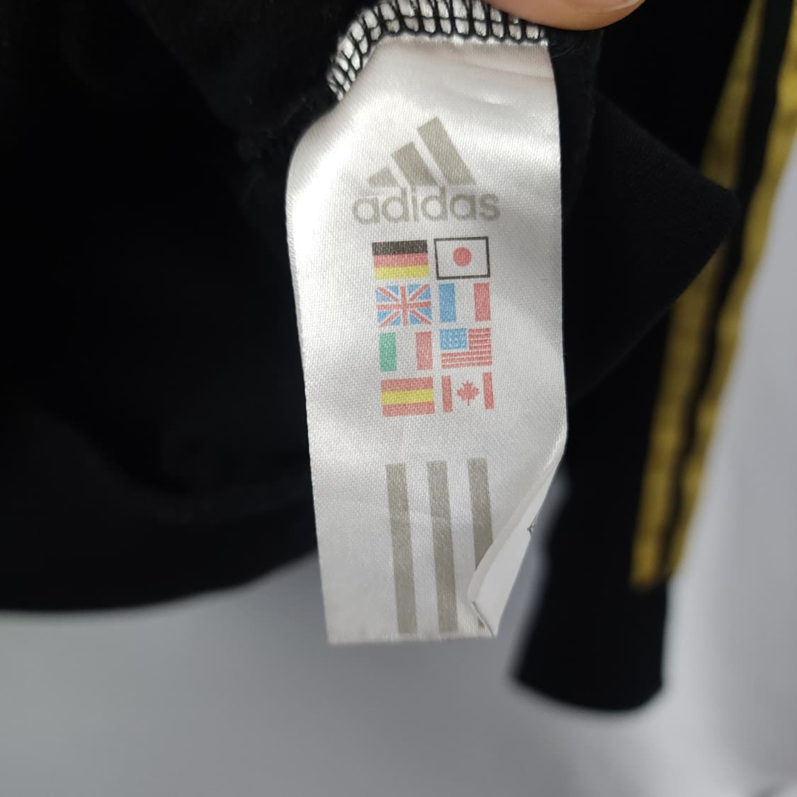 55[104]  아디다스 파이어버드 퍼포먼스로고  트랙탑  블랙 골드  상품이미지4