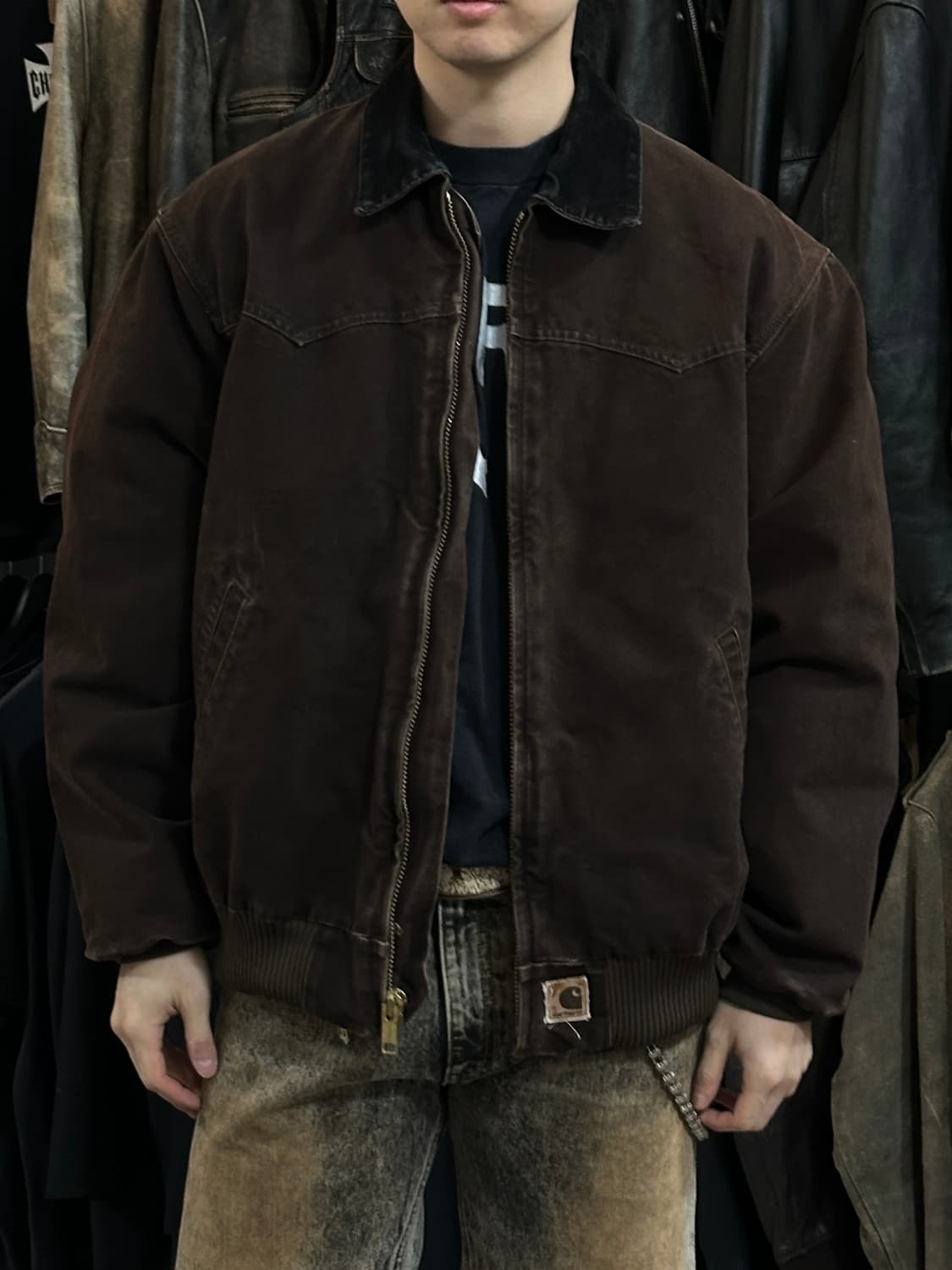 00's OG 칼하트 J14 산타페 칼하트 DKB 디트로이트 상품이미지9