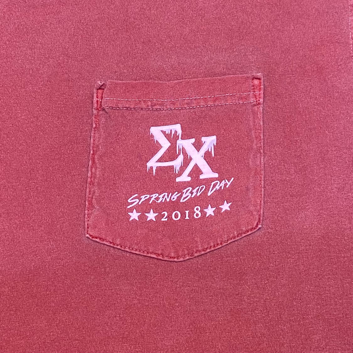 미국 빈티지 시그마카이 하키 프린팅 나염 포켓 반팔티 상품이미지5