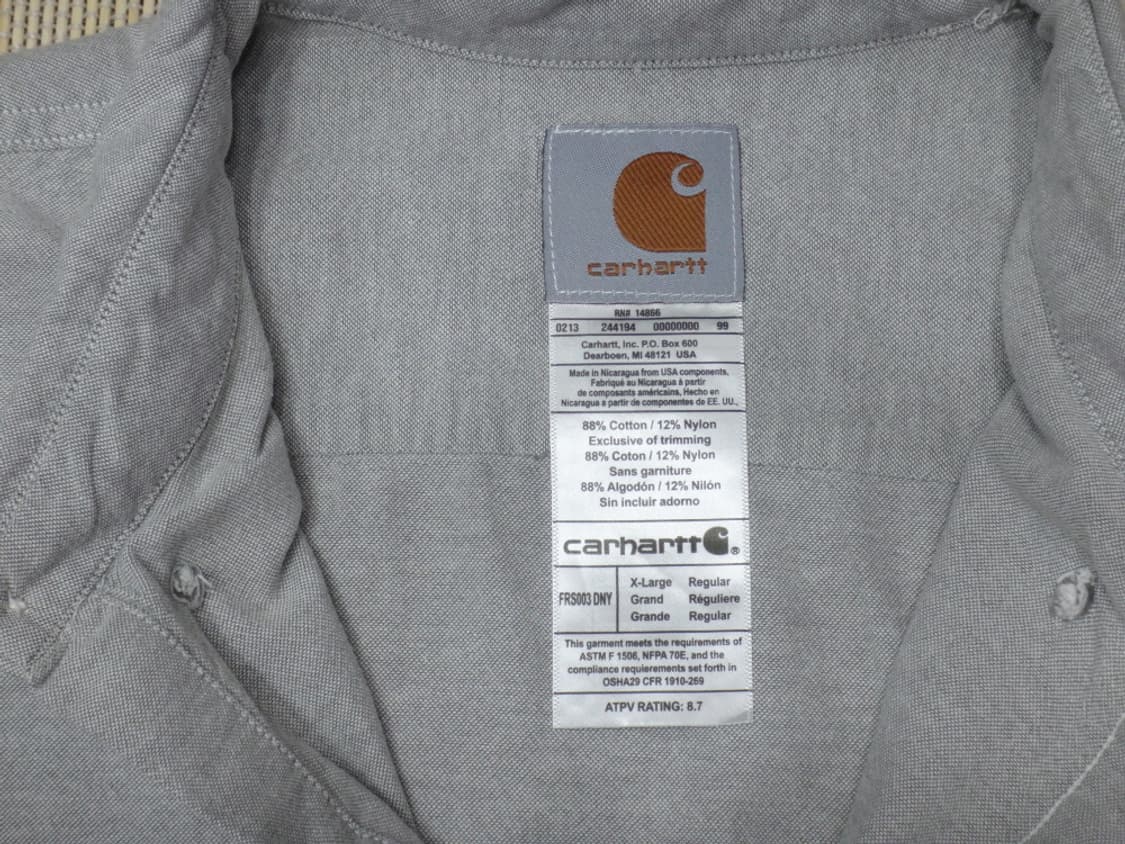 (XL) Carhartt WIP 여성 캐러셀 숏 크롭 셔츠 상품이미지7