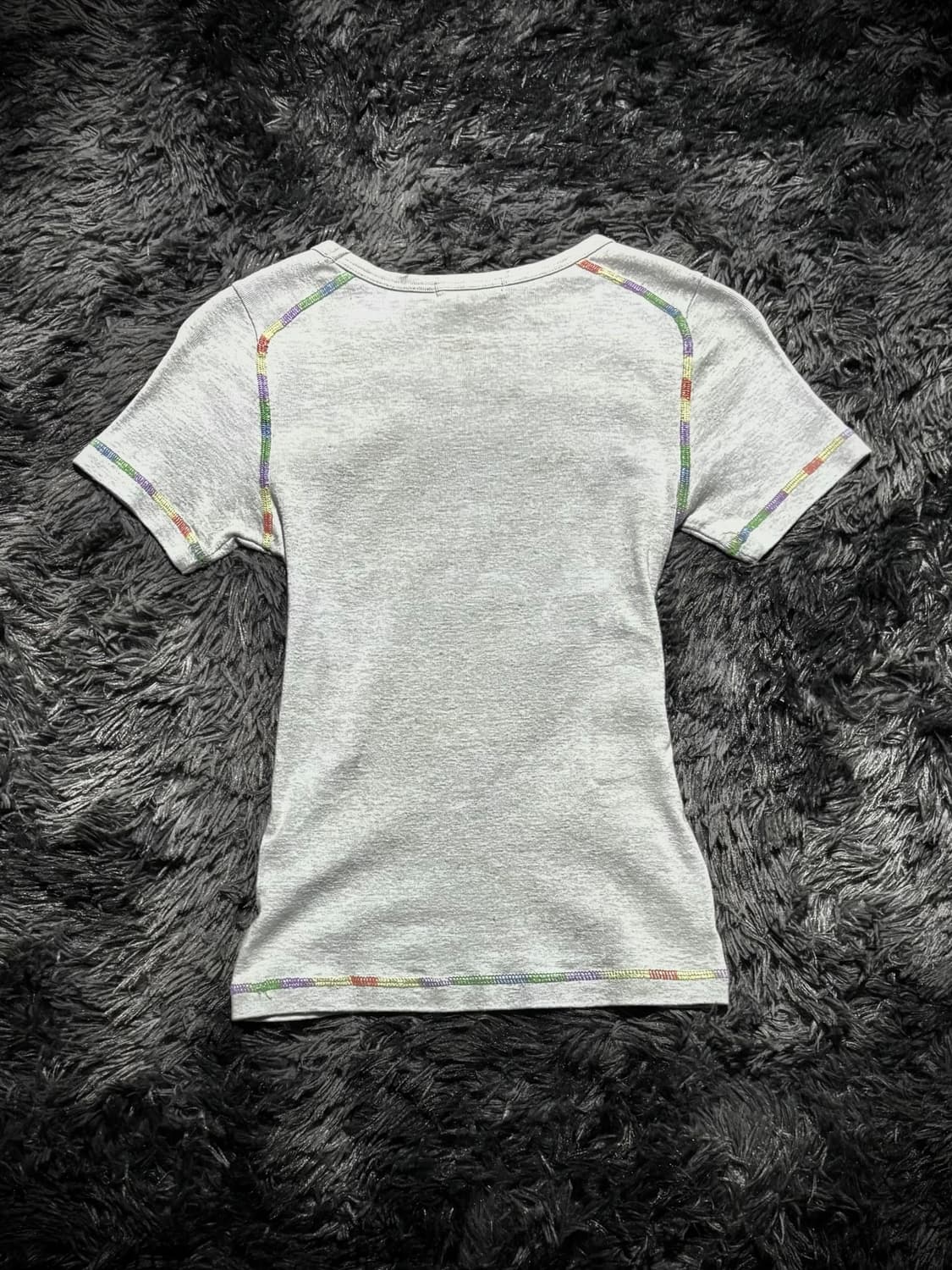 Hysteric Glamour 그라데이션 나비 걸프린팅 T 상품이미지2