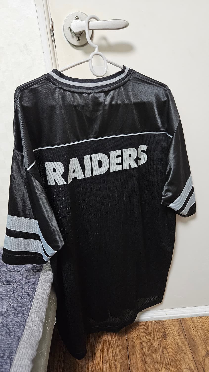 뉴에라 NFL 라스베이거스 레이더스 폴리에스터 티셔츠 블랙 상품이미지2