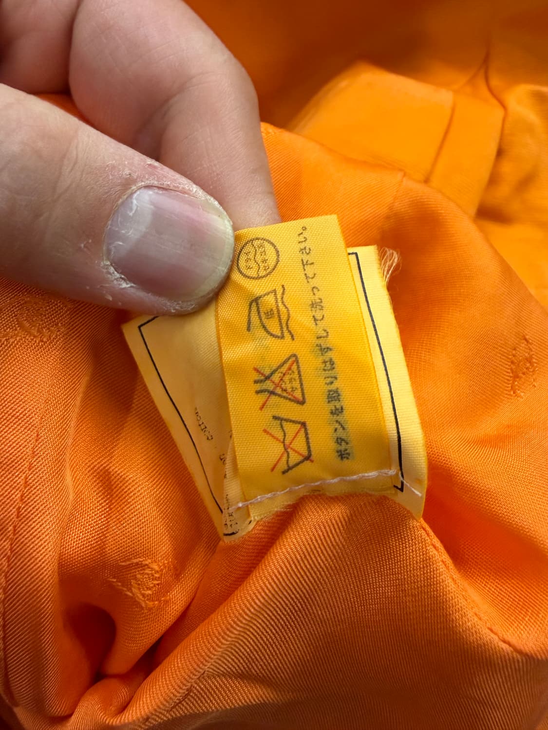 샤넬 정품 은장로고 오렌지 반팔 자켓 38 상품이미지8