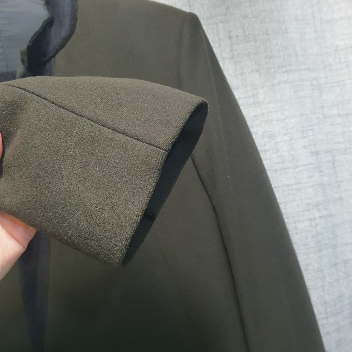 타임 남성 양모 캐시미어 코트  상품이미지4