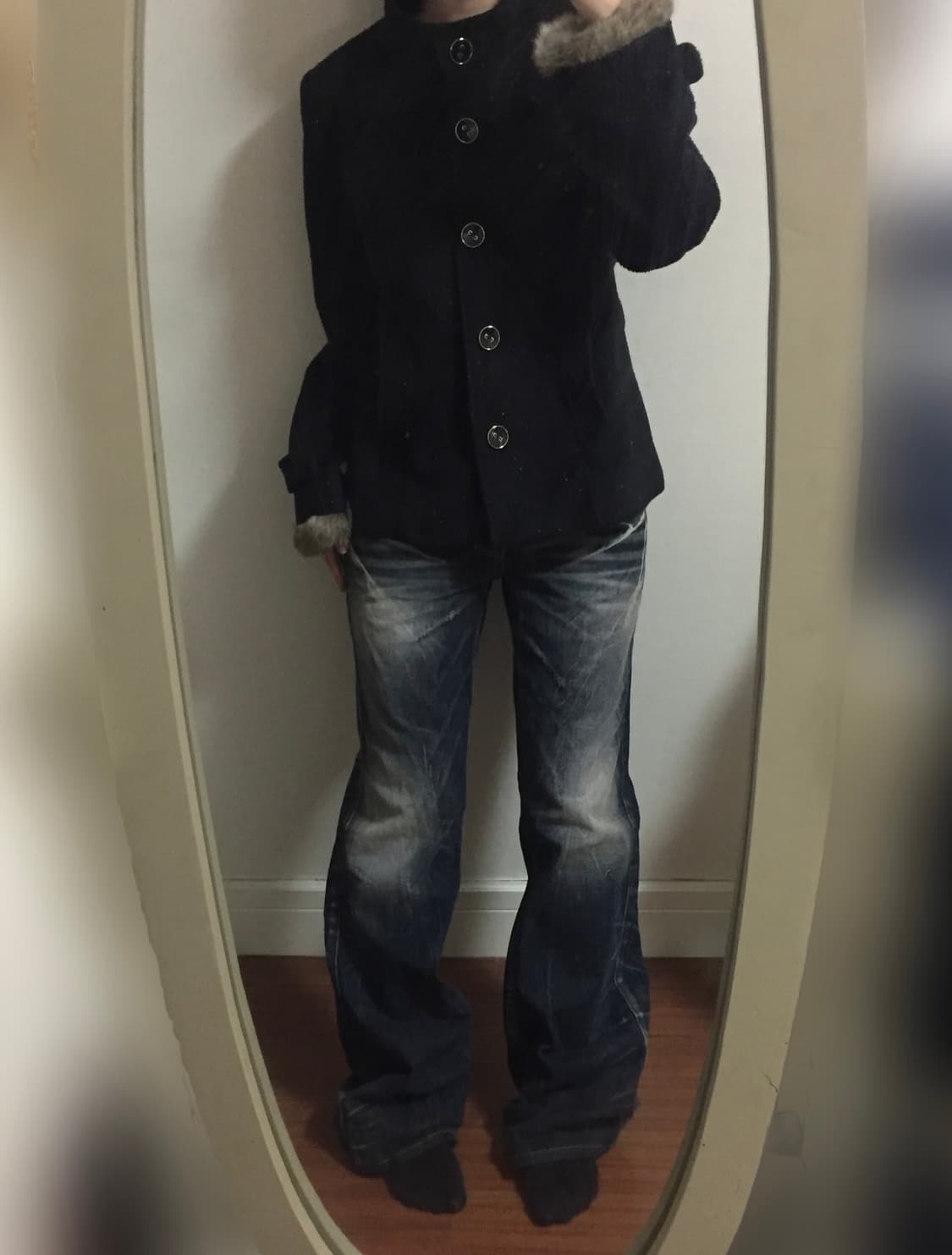 Vintage washed denim pants 상품이미지3