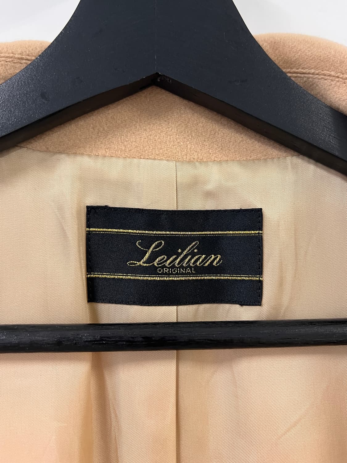 빈티지 캐시미어 100% 하프 코트 상품이미지7