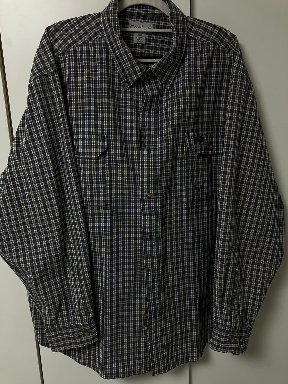 칼하트 체크셔츠 2XL 상품이미지2