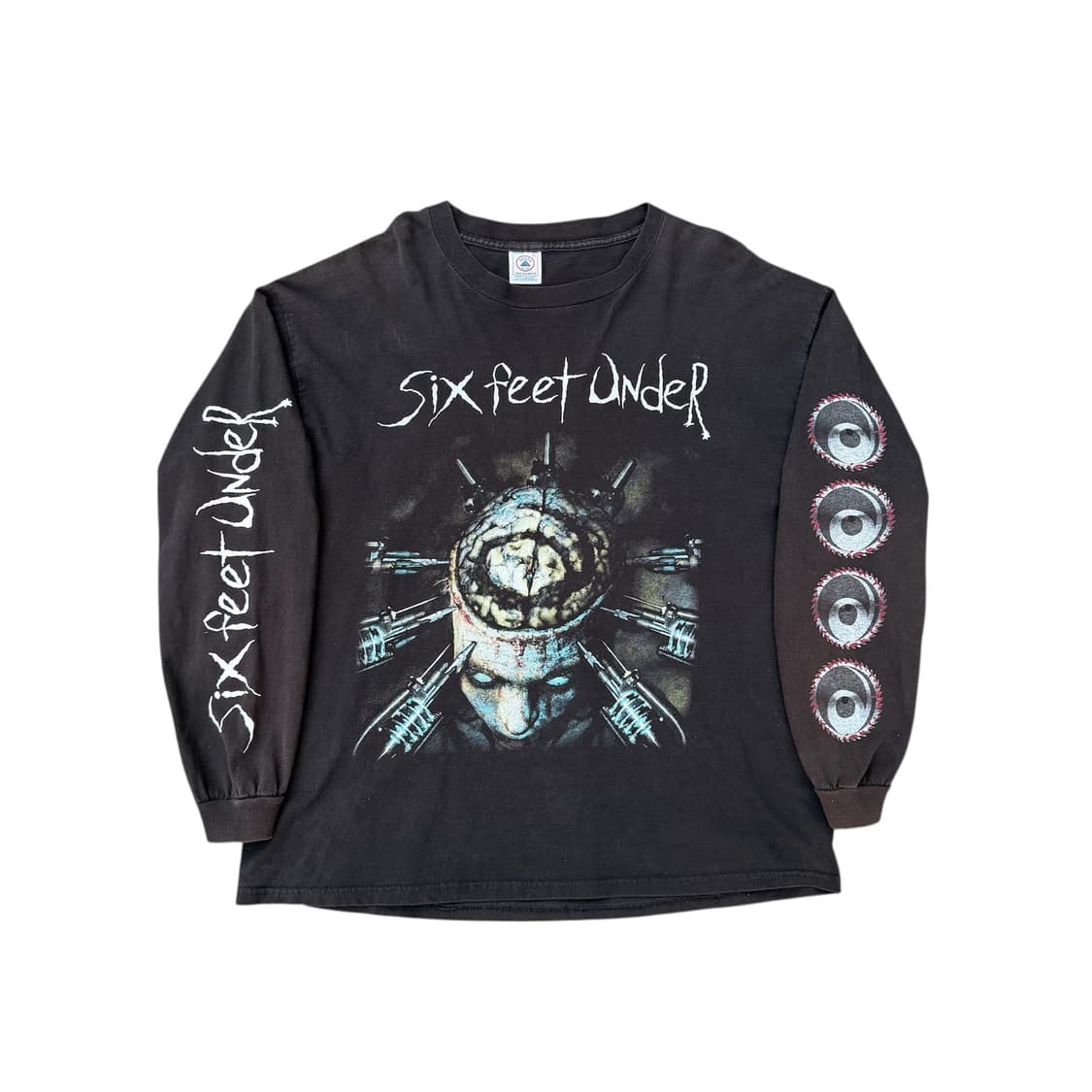 빈티지 90s SIX FEET UNDER Band 밴드 롱슬리브 상품이미지1