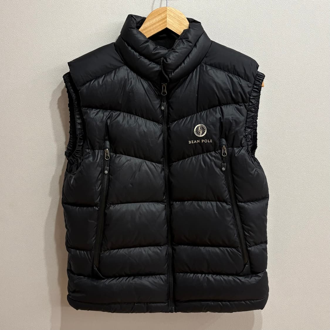 빈폴 아웃도어 구스다운 패딩 조끼 블랙 90~95 상품이미지1