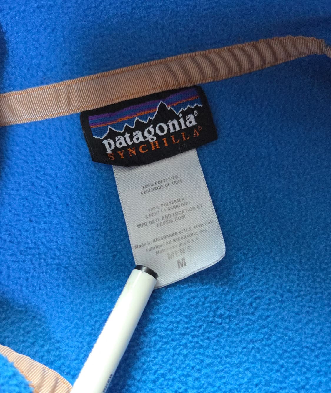 (M)파타고니아 블루 네이비 신칠라 상품이미지4