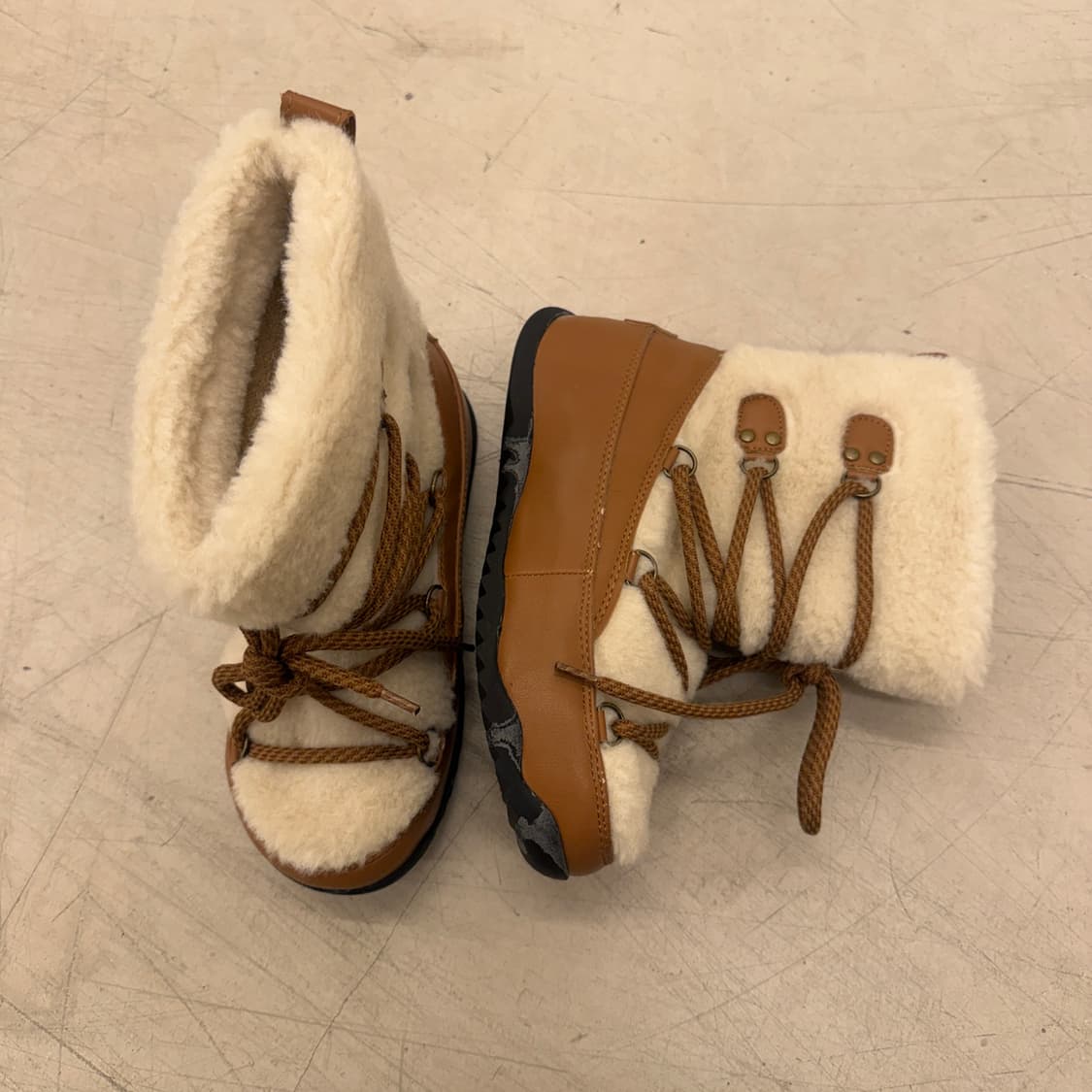 빈티지 양털 우먼 워커 U748 상품이미지2