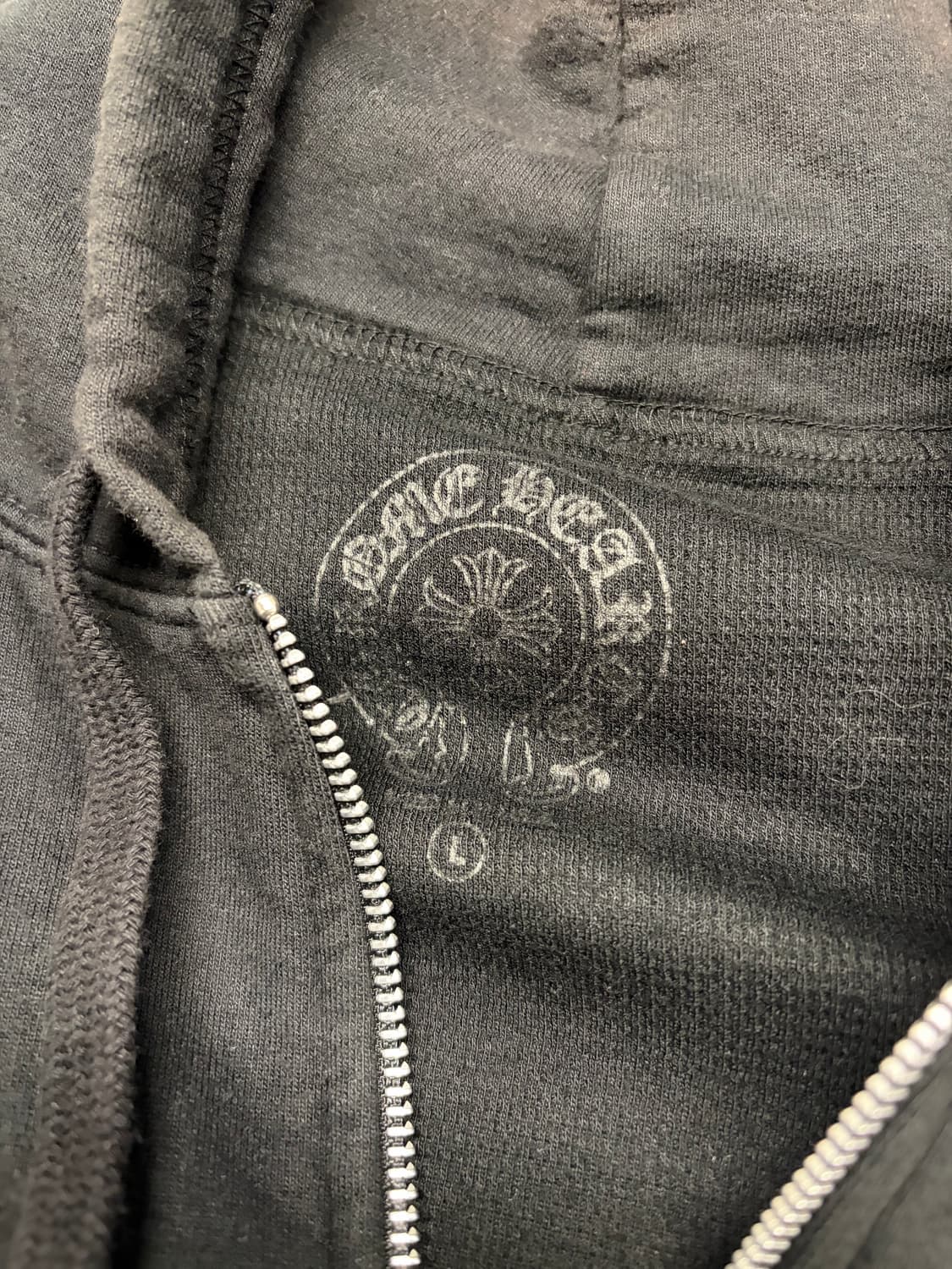 크롬하츠 헤비웨이트 카모 홀스슈 후드집업 L 상품이미지5