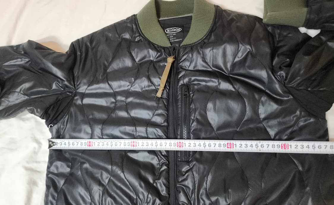 일본판 마나스타시 프리마로프트 내피자켓 팝니다  / 사이즈 100 상품이미지4