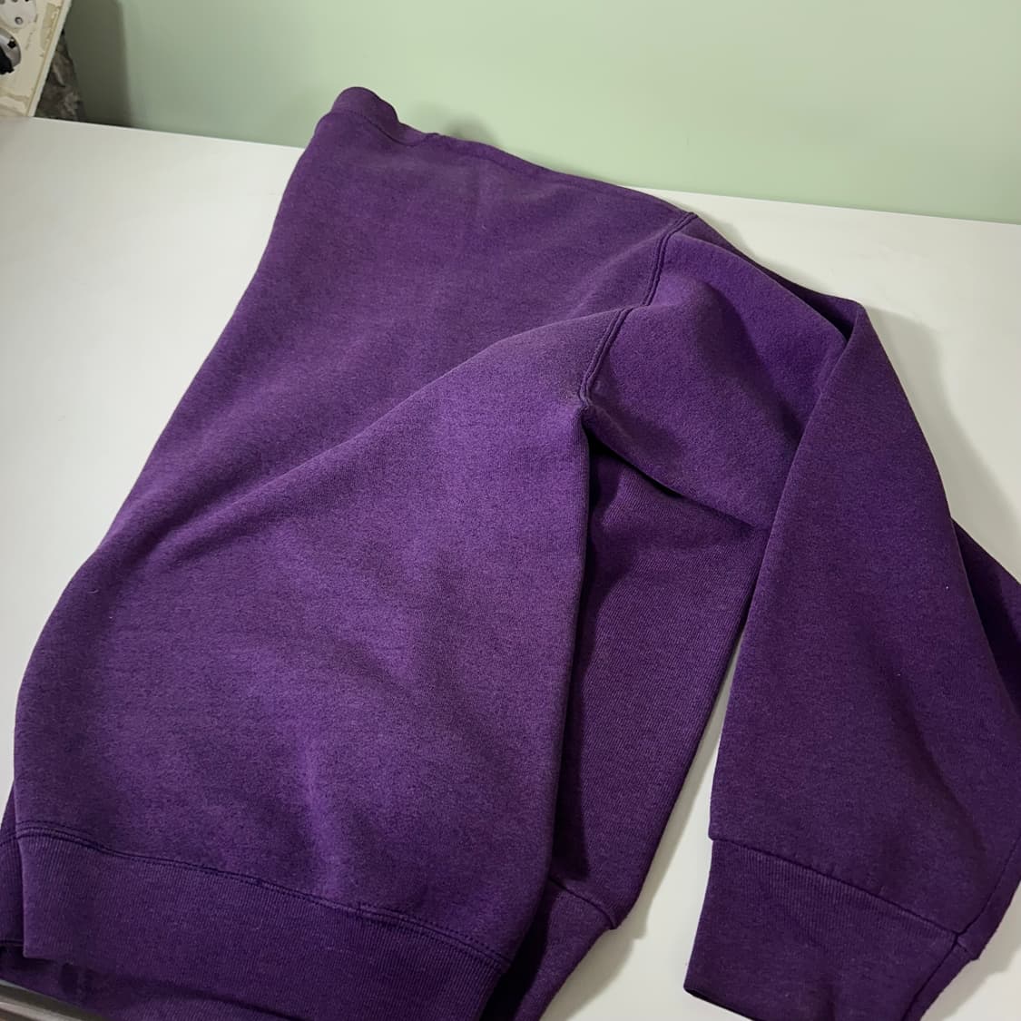  L 후르츠오브더룸 오버핏 퍼플 뉴욕 LOCKPORT 스웻셔츠 맨투맨  상품이미지4