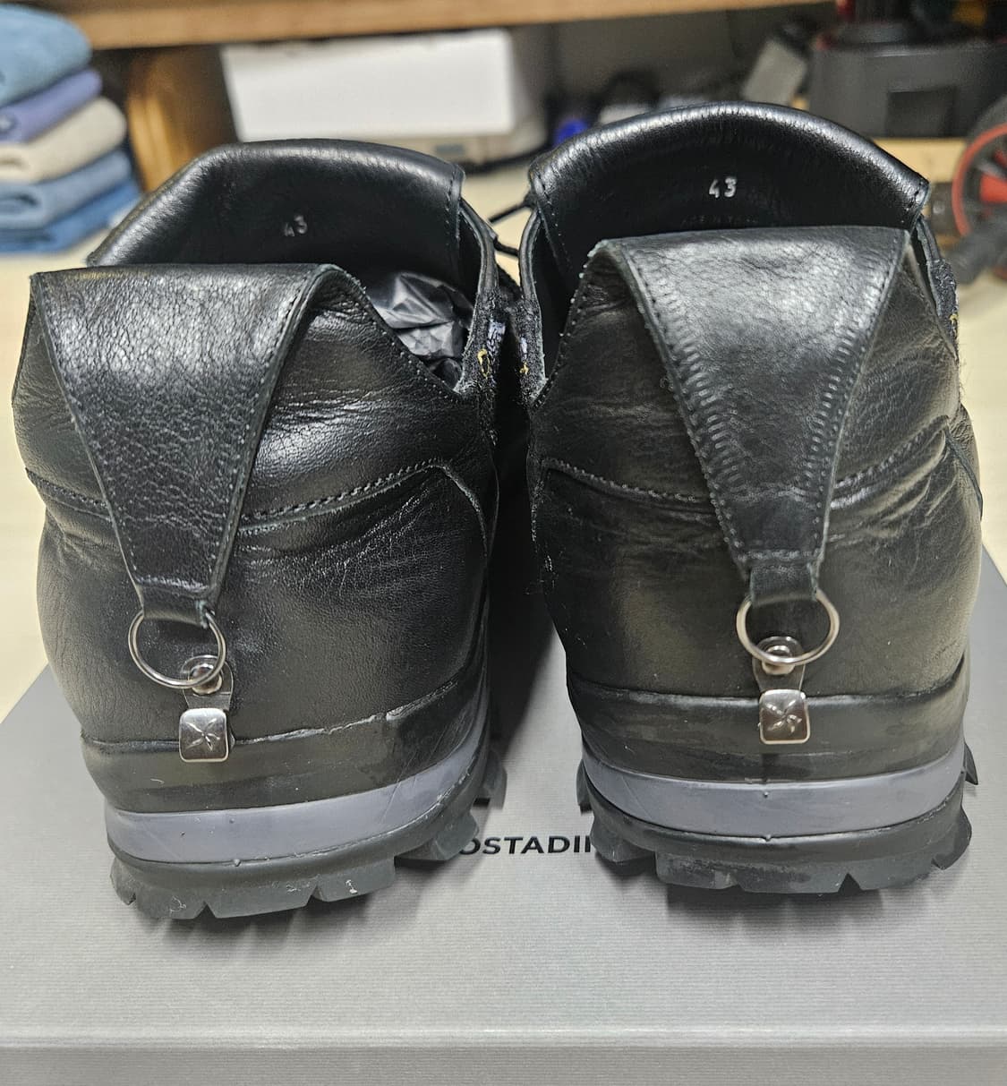 키코코스타디노브 찰리스 레이스업 블랙 43 상품이미지6