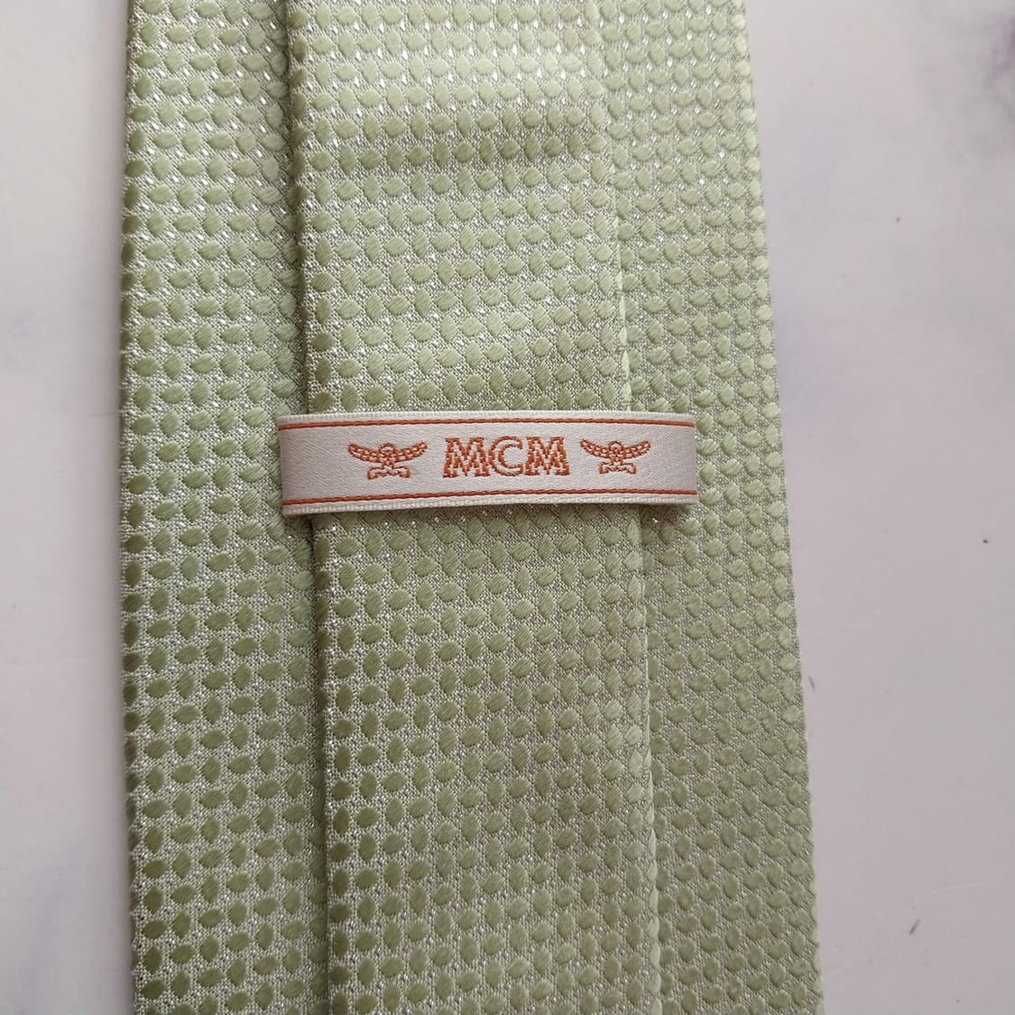 엠씨엠 실크 민트 자카드 패턴 넥타이 8.5cm A+등급 K2113
 상품이미지9